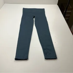Blanqi Everyday Maternity Belly Support Legging‎ Womens Medium Blue Grey Gray thumbnail 9