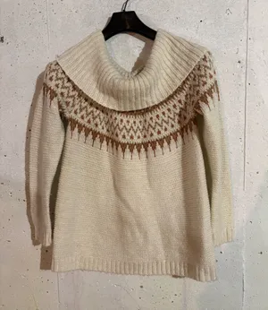 Maurices Fair Isle Marilyn Neck Pullover Sweater | Size: Large thumbnail 1