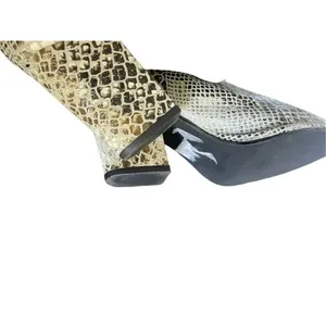 Diba True Snakeskin Ankle Booties Size 7 thumbnail 5