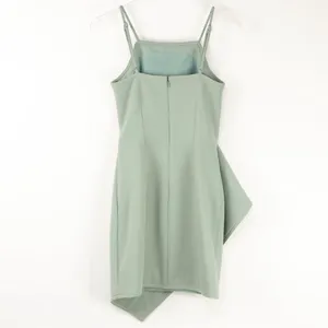 Elliatt Affogato Dress Sage Green Asymmetric Mini Dress‎ Size M thumbnail 3