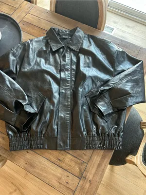 Lioness Kenny Vegan Leather Bomber Jacket L thumbnail 5