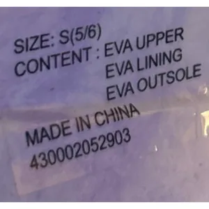 Women’s Lavender and White Tie Dye Double‎ Buckle Slip on Sandals Size 5/6 thumbnail 7