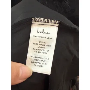 Lulus Truly Extraordinary Dress Women's Small Black Floral Organza Strapless NWT thumbnail 13