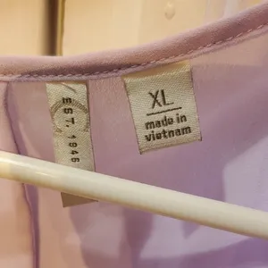 Cato Lavender Blouse with Lace Detail thumbnail 2