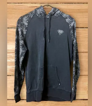 Hooey “Rope Like a Girl” Hoodie Size Large thumbnail 1