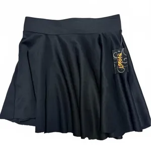 Spirit Halloween Black Pleated Mini Skirt NWT Small Goth School Girl Cosplay thumbnail 1
