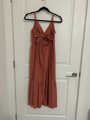 Medium Pink SHEIN long dress thumbnail 3