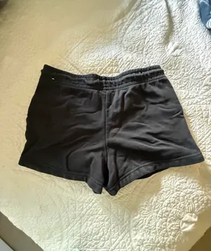 Black Nike Sweat Shorts  thumbnail 2