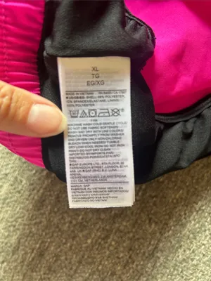 GapFit Women's Size XL Hot Pink Active Running Shorts w/Built In Underwear thumbnail 9