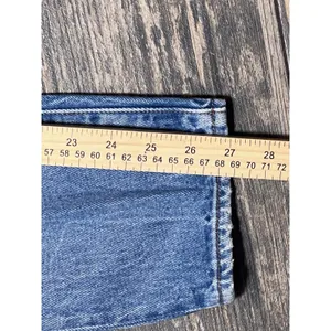 Levis Ankle Skinny‎ Relaxed Distressed Light Wash Jeans Size 26 Button Fly Y2K thumbnail 9