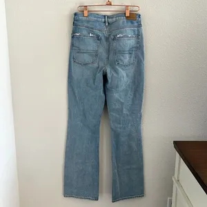 American Eagle '90's Boot Cut Distressed Denim Jeans 0 thumbnail 2