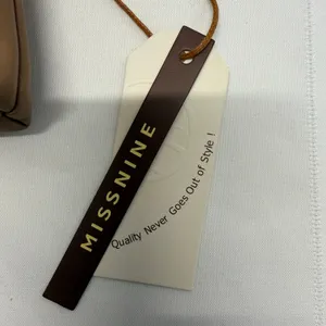 Missnine Faux Leather Cosmetic Bag Brown Zipper Pouch Travel Makeup Case NEW thumbnail 6