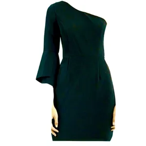 MILLY Sandrine Green Dress thumbnail 2