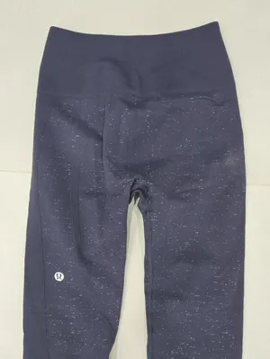 Lululemon athletica Navy Galaxy High-Rise Active Leggings Size 4 thumbnail 3