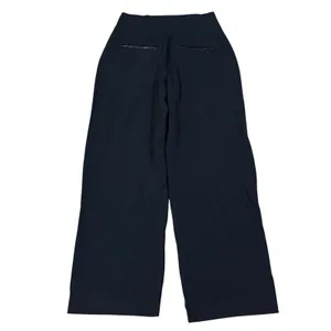 Athleta Womens Black Wide Leg High Rise Pants Trousers Size M thumbnail 4