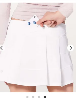 Lululemon Pace Rival Skirt White thumbnail 4