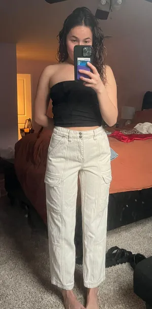 PacSun Bone Cargo Pants thumbnail 3