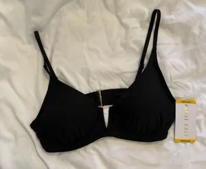 NWT Anne Cole V Wire Elongated Underwire Top thumbnail 2