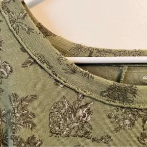 Aerie Womens Oversized Sleeveless Round Neck Cropped Pullover Sweatshirt Sz L thumbnail 6