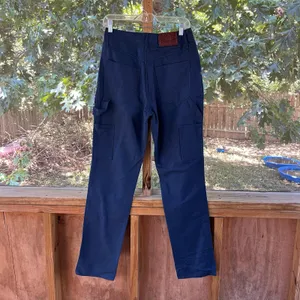 Dawson Workwear Women's Navy Blue Straight Leg Pants Size 27. NEW! thumbnail 2