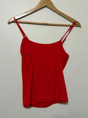 NWT Free People Intimately Red Tank Top Size Small NEW red thumbnail 5