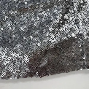 Decree Sequin Mini Skirt Sz M Silver Y2K Disco Festival Glam Party Holiday NYE thumbnail 7