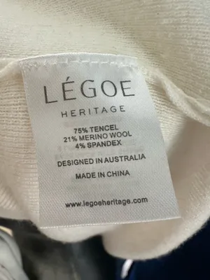LÉGOE Heritage Ivory Knit Button thumbnail 6