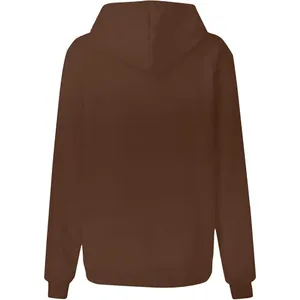 NWT ~ Dark Brown Hoodie Activewear Hooded Sweatshirt ~ Women's Size XL thumbnail 2