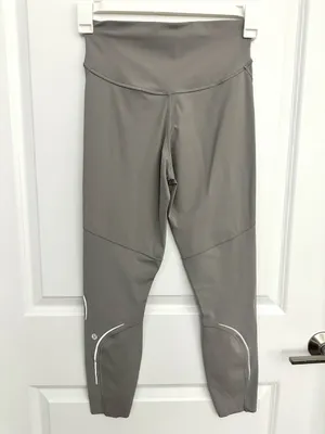 Lululemon Base Pace High-Rise Reflective Tight 25" Gull Grey Size 6 thumbnail 5
