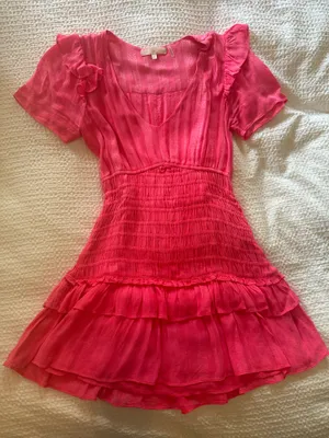 LoveShackFancy rena mini dress thumbnail 1