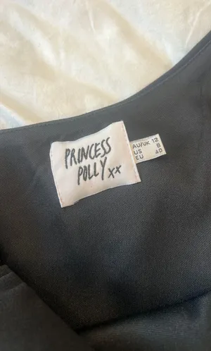Princess Polly Black Dress thumbnail 4