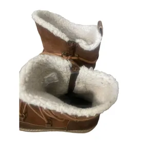 White Mountain Women's Size 6M Topaz Leather Wrap‎ Tie Ankle Boots thumbnail 5