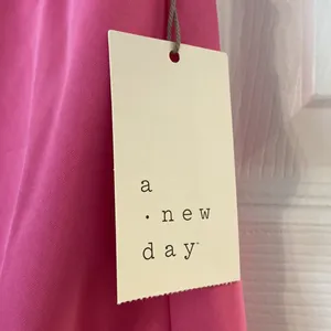 A New Day Elegant Pink Maxi Skirt size S length 30” waist 28”elastic brand new thumbnail 4