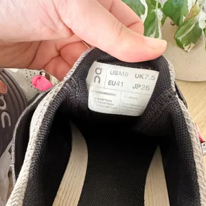 On Running | Cloudswift 3 Mesh Running Sneakers in Grey Pink size 8‎ thumbnail 7