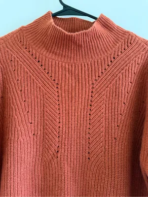 Cashmere charter club luxury mock neck sweater fall cozy thumbnail 4