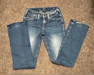 Silver Jeans SUKI Mid Slim Bootcut Women's Jeans thumbnail 5