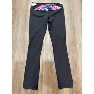 Lululemon Wunder Under Secret Garden Full Length‎ Straight Legging Reversible 10 thumbnail 2