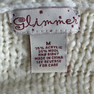 Glimmer Off the Shoulder Sweater‎ M Size M thumbnail 5