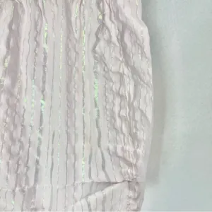 Victoria's Secret Light Pink Metallic Stripe Sleep Shorts S‎ thumbnail 4