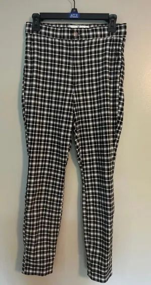 Hollister Plaid Pants High-Rise thumbnail 1