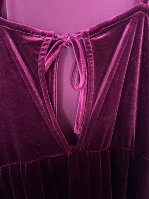 Francesca's Maroon Jumpsuit thumbnail 3