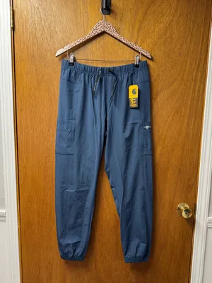Carhartt Force Cross-Flex Modern Fit Joggers Scrub Pants Blue Womens Medium NEW thumbnail 13