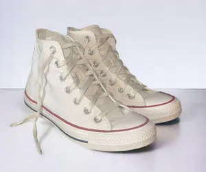 Converse Chuck Taylor All Star white high top sneakers thumbnail 1