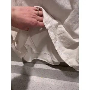 ASTR the Label White Puff Sleeve‎ Linen Mini Dress Large Graduation Milkmaid thumbnail 6