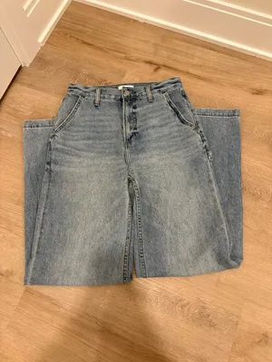 Pistola Wide Leg Jeans 100% Cotton Size 26 thumbnail 2