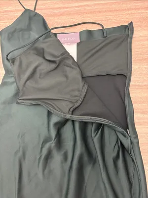 BHLDN Sleeveless Maxi Formal Dress Women Size 4 Dark Green thumbnail 6