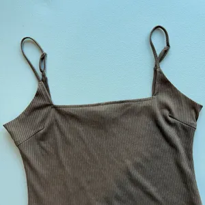 LULUS Danyelle Bodysuit Ribbed Knit Square Neck Spaghetti Strap Size‎ XL thumbnail 3