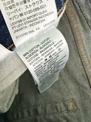 Levi’s 724 High Rise Straight Jeans Size 31 NWT Medium Wash thumbnail 7