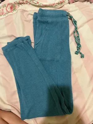 Roller Rabbit Lena Hoodie Lounge Set Washed Blue thumbnail 2