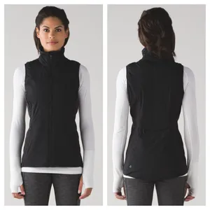 Lululemon Run For Cold Vest Black Women's 4 PrimaLoft Insulated Water Repellent thumbnail 6